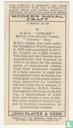 H.M.S. "Curlew" British Anti Aircraft Cruiser, "Coventry" Class.  - Bild 2