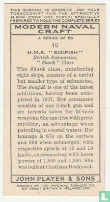 H.M.S. "Sunfish" British Submarine, "Shark" Class. - Bild 2