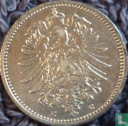 German Empire 20 pfennig 1873 (G) - Image 2