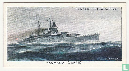"Kumano" Japanese Light Cruiser. - Image 1