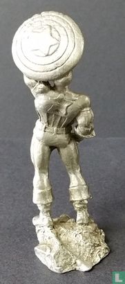 Captain America Chess Pewter Figure - Afbeelding 2
