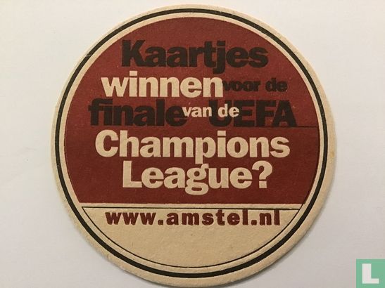 Serie 27 Www.amstel.nl Kaartjes winnen voor de finale van de UEFA Champions League? - Image 1