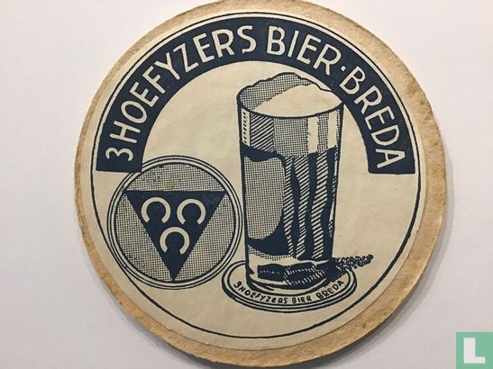  3 Hoefyzers bier Breda Proefdruk - Afbeelding 1
