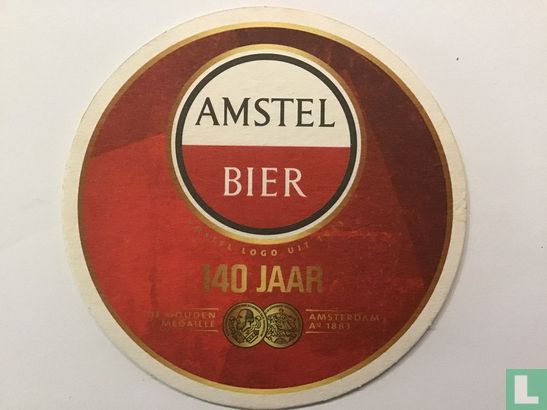 Serie 64 Amstel Bier 140 jaar Amstel Bier - logo 1953 - Image 1