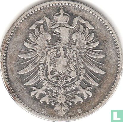 Empire allemand 1 mark 1873 (B) - Image 2