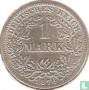 Deutsches Reich 1 Mark 1876 (C) - Bild 1
