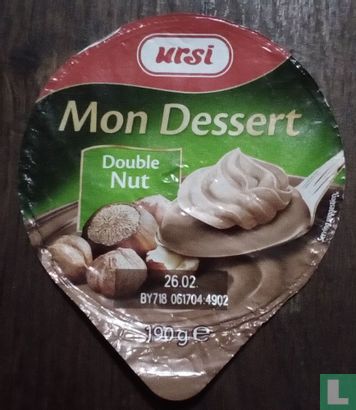 Ursi mon dessert double nut 190g