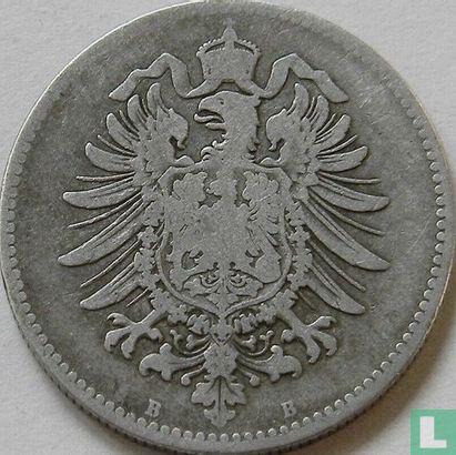 Empire allemand 1 mark 1877 (B) - Image 2