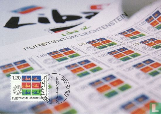 Stamp Exhibition LIBA '02 - Vaduz - Image 1