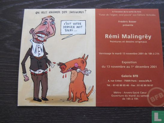 Remi Malingrëy (Peinures et dessins originaux) - Bild 1