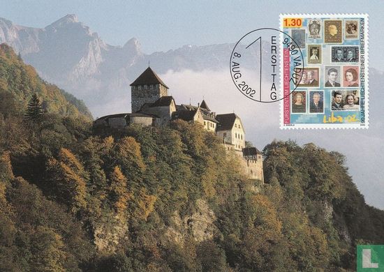 Postzegeltentoonstelling LIBA '02 - Vaduz - Afbeelding 1