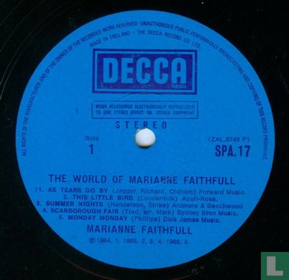 The World of Marianne Faithfull - Image 3
