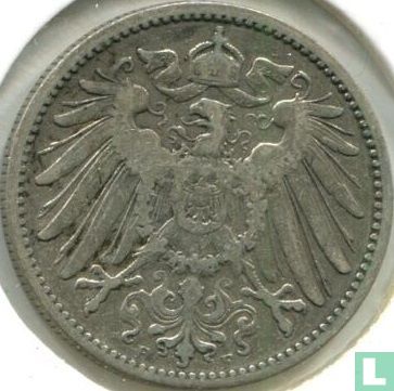 Empire allemand 1 mark 1892 (F) - Image 2
