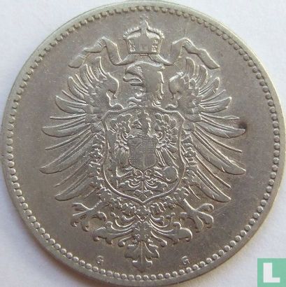 Duitse Rijk 1 mark 1882 (G) - Afbeelding 2