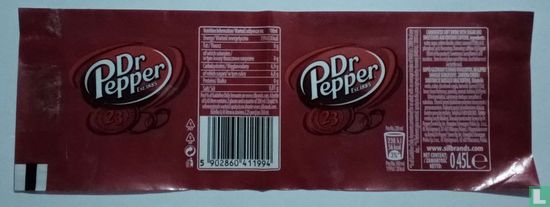 Dr Pepper 0,45L - Afbeelding 1