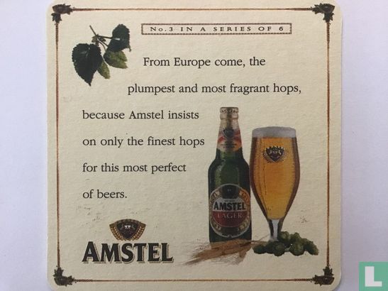 Serie 37 To brew Amstel lager - Bild 1