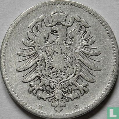 Empire allemand 1 mark 1882 (H) - Image 2