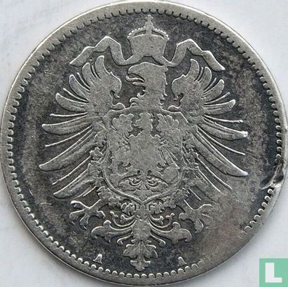 Empire allemand 1 mark 1880 (A) - Image 2