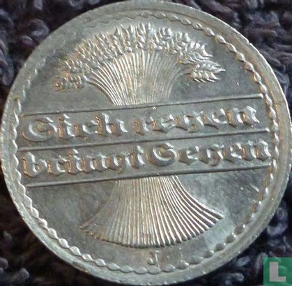 Empire allemand 50 pfennig 1919 (J) - Image 2