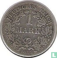 German Empire 1 mark 1882 (A) - Image 1