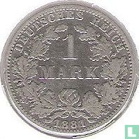 Empire allemand 1 mark 1881 (A) - Image 1