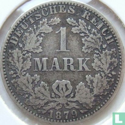 German Empire 1 mark 1879 (A) - Image 1