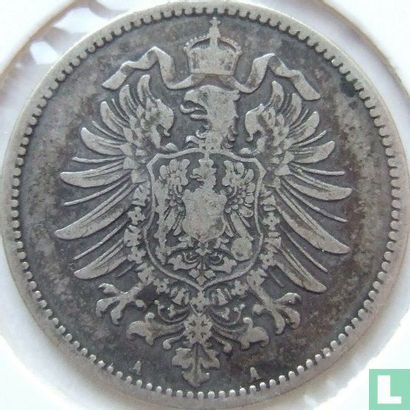 Empire allemand 1 mark 1879 (A) - Image 2