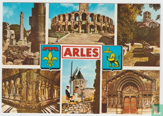 Arles, Le théâtre antique, Les arènes, Les Alyscamps, Le cloître Saint-Trophime, Le moulin de Daudet, Saint-Trophime - Afbeelding 1