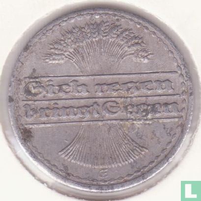 Empire allemand 50 pfennig 1920 (E) - Image 2