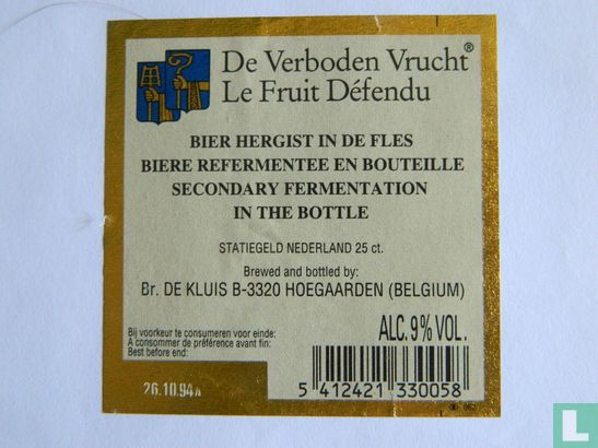 De verboden vrucht - Le fruit défendu   - Afbeelding 2