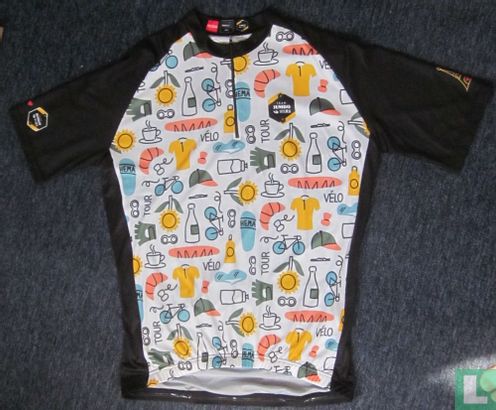 Wielren-t-shirt Tour de France / Hema / Jumbo Visma - Afbeelding 1