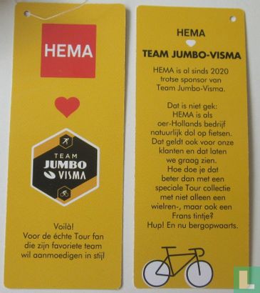 Wielren-t-shirt Tour de France / Hema / Jumbo Visma - Afbeelding 3
