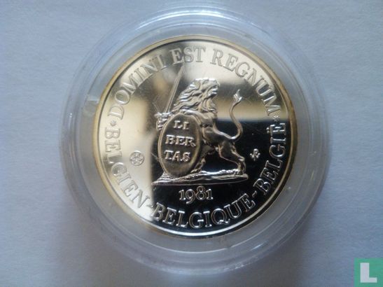 België-medaille-Antwerpen-1981 - Image 2