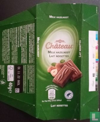 Château lait noisettes 40g