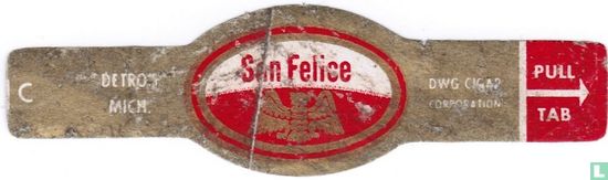 San Felice - Detroit Mich. - DWG Cigar Corporation [Pull Tab] - Image 1