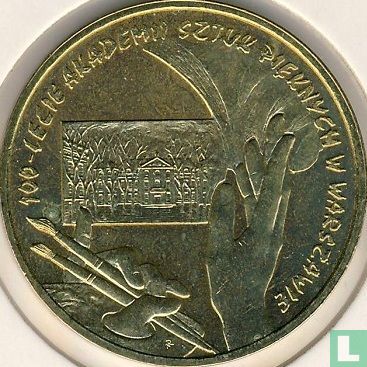 Poland 2 zlote 2004 "100th anniversary Foundation of Fine Arts Academy in Warsaw" - Image 2