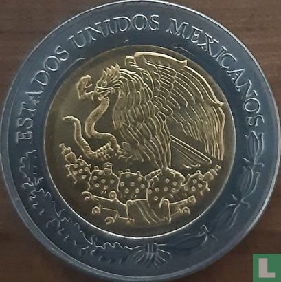 Mexico 5 pesos 2022 - Image 2