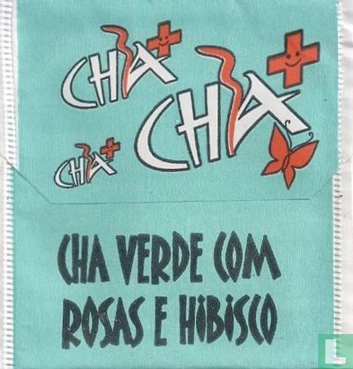 Cha Verde Com Rosas E Hibiscus - Image 2