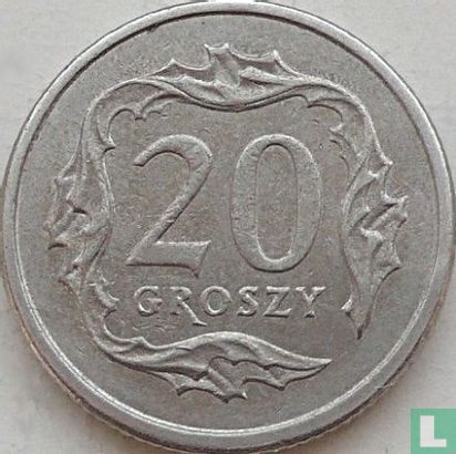 Poland 20 groszy 2001 - Image 2