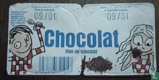 Chocolat x2  garçon et fille
