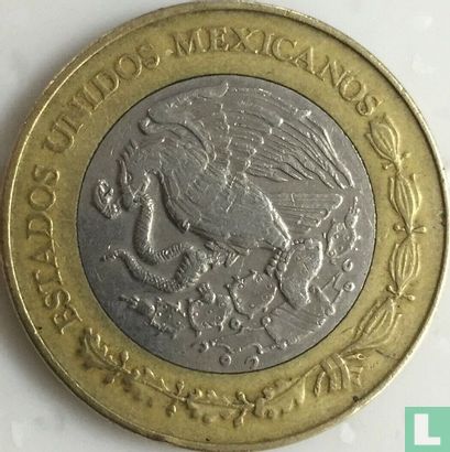 Mexique 20 pesos 2000 "Octavio Paz" - Image 2