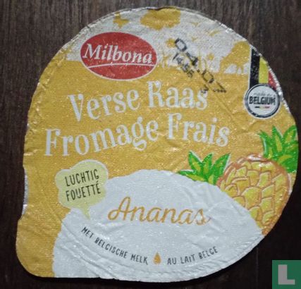 Milbona fromage frais ananas