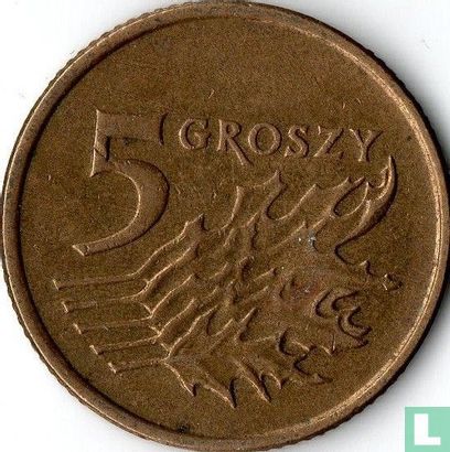 Pologne 5 groszy 2001 - Image 2
