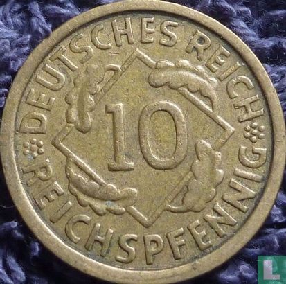 German Empire 10 reichspfennig 1934 (G) - Image 2