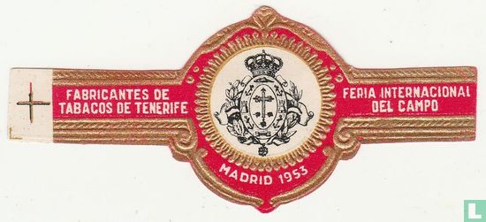 Madrid 1953 - Fabricantes de Tabacos de Tenerife - Feria Internacional del Campo  - Bild 1