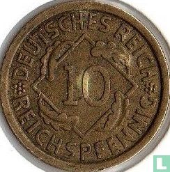 Empire allemand 10 reichspfennig 1935 (E) - Image 2