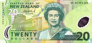 New Zealand 20 Dollars - Image 1