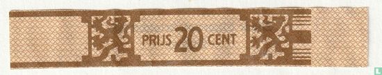 Prijs 20 cent - (Edgar Sigarenfabrieken N.V. Duizel) - Image 1