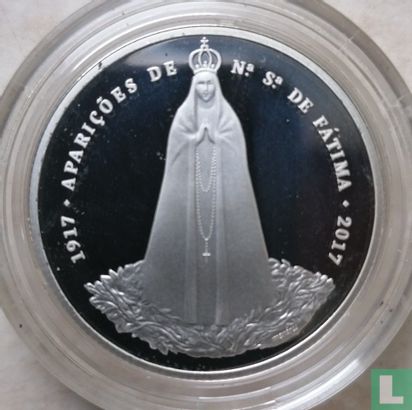 Portugal 2½ euro 2017 (PROOF - silver) "100 years Apparitions of the Virgin Mary in Fátima" - Image 1