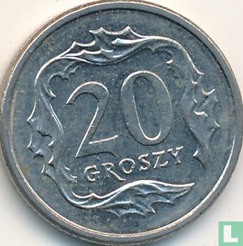 Polen 20 Groszy 1999 - Bild 2